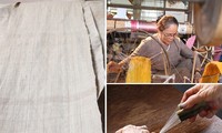 Hanoi artisan weaves silk from lotus stems 