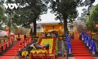 Thang Long relic site sees reenactment of traditional Tet rituals