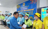 Workers celebrate Tet in Long An province’s industrial parks 