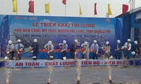 Construction of deep-water seaport begins in Quang Tri