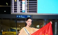 Bui Khanh Linh departs for Miss Intercontinental 2024