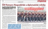 Czech media see bright outlook for economic ties with Vietnam