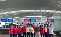Vietnamese athletes depart for the 2025 Asian Youth Games