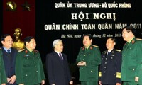 Tổng Bí thư Nguyễn Phú Trọng dự Hội nghị Quân chính toàn quân 