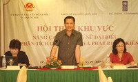 Khai mạc Hội thảo Nâng cao kỹ năng nữ Đại biểu Quốc hội