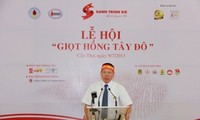 Khai mạc Ngày hội hiến máu “Giọt hồng Tây Đô”