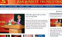 Khai trương trang thông tin điện tử tổng hợp Ban Kinh tế Trung ương 