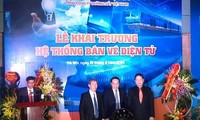 Khai trương hệ thống bán vé tàu điện tử 