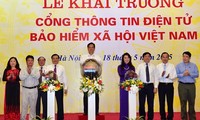 Khai trương Cổng thông tin điện tử Bảo hiểm xã hội Việt Nam