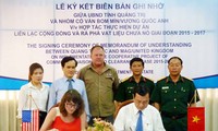 Dự án “Liên lạc cộng đồng và rà phá vật liệu chưa nổ, giai đoạn 2015-2017" tại Quảng Trị