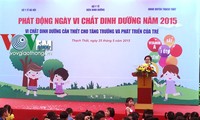  Phát động Ngày Vi chất dinh dưỡng năm 2015