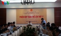 Phiên họp toàn thể Ủy ban Quốc phòng và An ninh lần thứ 18