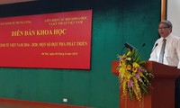 Diễn đàn khoa học Kinh tế Việt Nam 2016-2020- một số đột phá phát triển 