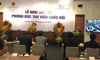 Khai trương phòng đọc của Thư viện Quốc hội