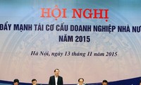 Hội nghị đẩy mạnh tái cơ cấu doanh nghiệp nhà nước năm 2015