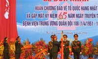 Bệnh viện Trung ương Quân đội 108 đón nhận Huân chương Bảo vệ Tổ quốc hạng Nhất 