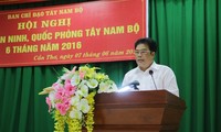 Giữ vững an ninh quốc phòng, tạo môi trường thuận lợi phát triển kinh tế-xã hội vùng Tây Nam bộ 