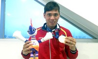 Vận động viên bơi Võ Thanh Tùng giành Huy chương bạc Paralympic Rio 2016