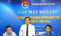 85 thanh niên xuất sắc được trao giải thưởng Lương Định Của