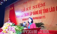 Kỷ niệm 70 năm thành lập Đảng bộ tỉnh Lào Cai 