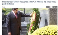 Tổng thống Venezuela Maduro ca ngợi Chủ tịch Hồ Chí Minh