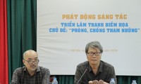 Phát động sáng tác, triển lãm tranh biếm họa chủ đề “Phòng, chống tham nhũng“