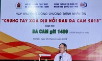 Chương trình nhắn tin “Chung tay xoa dịu nỗi đau da cam 2018”