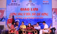 Giao lưu “Gương sáng vì biển, đảo quê hương”