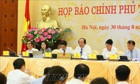 Họp báo Chính phủ thường kỳ tháng 8: Thông tin nhiều vấn đề dư luận quan tâm 