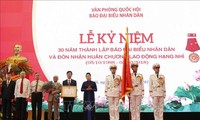 Chủ tịch Quốc hội Nguyễn Thị Kim Ngân dự Lễ kỷ niệm 30 năm thành lập Báo Đại biểu Nhân dân