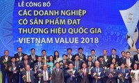 Vinh danh các doanh nghiệp có sản phẩm đạt Thương hiệu quốc gia 2018