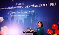 Diễn đàn Kinh doanh có trách nhiệm - nền tảng để bứt phá