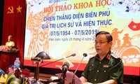 Hội thảo khoa học: Chiến thắng Điện Biên Phủ giá trị lịch sử và hiện thực