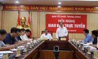 Giao ban trực tuyến Ngành Tổ chức xây dựng Đảng