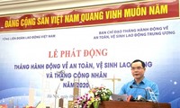 Phát động Tháng Công nhân và Tháng hành động về an toàn, vệ sinh lao động năm 2020