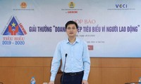 Giải thưởng “Doanh nghiệp tiêu biểu vì Người lao động” năm 2019 - 2020