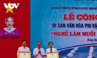 Công bố Di sản văn hóa phi vật thể quốc gia “Nghề làm muối ở Bạc Liêu”