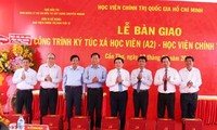 Giáo sư, Tiến sỹ Nguyễn Xuân Thắng, Giám đốc Học viện Chính trị quốc gia HCM phát động chương trình trồng 1 tỷ cây xanh