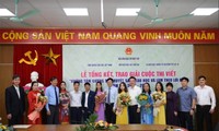 Trao giải cuộc thi viết “Những tấm gương tâm huyết, sáng tạo học và làm theo lời Chủ tịch Hồ Chí Minh” 