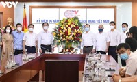 Trưởng ban Tuyên giáo Trung ương thăm chúc mừng Đài Tiếng nói Việt Nam