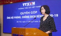 Thông tấn xã Việt Nam ủng hộ công tác phòng, chống dịch COVID-19