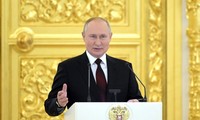 Tổng thống Nga Vladimir Putin chúc mừng năm mới Việt Nam 