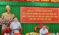 Chủ tịch Quốc hội: Trà Vinh phải coi chính sách cho người có công và an sinh xã hội là một trọng điểm