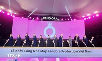 Pandora sử dụng 100% năng lượng tái tạo tại nhà máy xây dựng ở Việt Nam