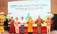 Triển lãm 1.500 tựa sách liên quan đến Phật giáo mừng Đại lễ Vu lan 2024