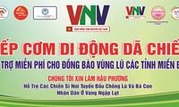 Hệ thống bếp cơm di động dã chiến: chung tay hỗ trợ đồng bào vùng lũ miền Bắc 