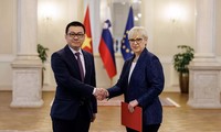 Việt Nam và Slovenia tăng cường hợp tác trên nhiều lĩnh vực