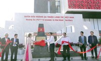 Khánh thành công trình Biển tên Ủy ban nhân dân Đặc khu Hoàng Sa tại Nhà trưng bày Hoàng Sa