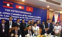 Parlamentos de Vietnam, Laos y Cambodia apoyan el Triángulo de Desarrollo