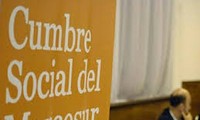 Inaugurada Cumbre social de MERCOSUR en Uruguay 